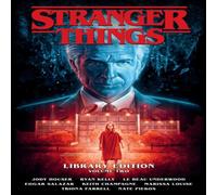 Jody Houser Stranger Things Library Edition Volume 2 (Graphic Novel) Hardback Book Jody Houser Multicolor
