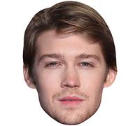 Joe Alwyn (Beard) Celebrity Mask, Flat Card Face, Fancy Dress Mask