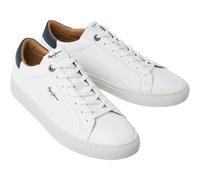 Pepe Jeans Men's Joe Basic Sneak, White(White), 9 UK