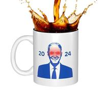 Joe Biden Coffee Mug 2024 | Biden Ceramic Coffee Mug 350ml Vote President Election, and Fun Coffee Mugs, Decorations For, Travel Mugs for Men and Women, b