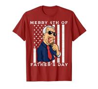 Joe Biden Confused Merry 4th Of Father’s Day Ice Cream Funny T-Shirt