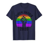 Joe Biden Kamala Harris 2020 Rainbow Gay Pride LGBT BLM T-Shirt