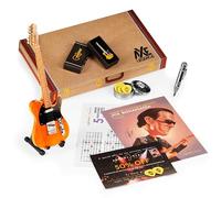 Joe Bonamassa Guitarist Gift Box by Axe Legends | Exclusive Collectibles for Guitar Players | Includes a Mini Tele Guitar, a Delrin Pick Set and Django multi-tool, a Pin Brooch, Prints and Tuition