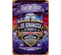 Joe Bonamassa: Tour de Force, Live in London - Night 4 (The Royal Albert Hall) Movie Poster Home Wall Art Decoration Retro Metal Tin Sign 8x12 inch