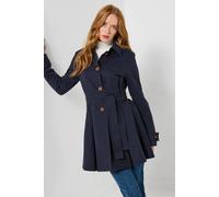 Joe Browns Annabelle Belted Coat In Navy Navy