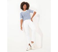 Joe Browns Basic Stretch Skinny Fit Jeans In White White