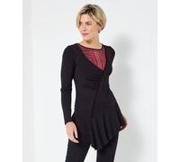 Joe Browns Black Check Tunic Black