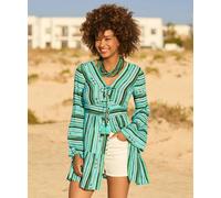 Joe Browns Bold Striped Slim-Fit Tunic In Green Green