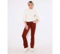 Joe Browns Women's Bootcut Stretch Moleskin Trousers, Regular, Brown, UK 12