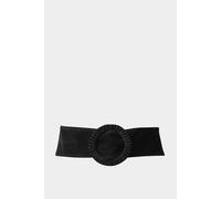 Joe Browns Classic 100% Leather Soft Suede Waist Belt In Jet Black Jet Black