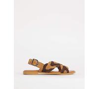 Joe Browns Comfort Plait Sandals E fit TAN 4