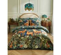 Joe Browns Enchanted Forest Reversible Cotton Bed Set In Green Green King
