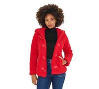 Joe Browns Female Vibrant Red Hooded Jacket, Regular, Red, UK 18