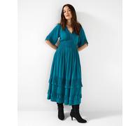 Joe Browns Women's Flattering Boho Lace High-Low Hem Dress