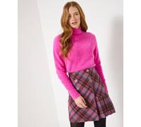 Joe Browns Fluffy High Neck Jumper In Pink Pink 16