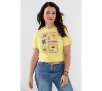 Joe Browns Graphic Tee With Mosaic Fruit Print In Yellow Yellow