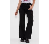 Joe Browns High Waisted Wide Leg Jeans In Black Black