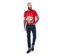 Joe Browns Male Music Lover’s Tee, Regular, Red, UK S
