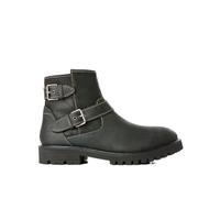 Joe Browns Men's Chunky Sole Buckle Leather Boots, Regular, Black, UK 9