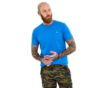 Joe Browns Men's Fashion Basic Chest Pocket Crew Neck T-Shirt, Regular Fit, Blue, M