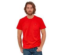 Joe Browns Men's Fashion Basic Chest Pocket Crew Neck T-Shirt, Regular Fit, Green, S