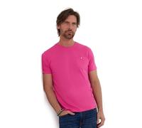 Joe Browns Men's Fashion Basic Chest Pocket Crew Neck T-Shirt, Regular Fit, Pink, XL
