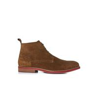Joe Browns Men's Fashion Casual Suede Brogue Detail Lace Up Boots, Rich Brown, Standard Fit, UK 7
