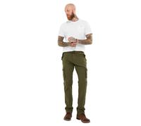 Joe Browns Men's Fashion Relaxed Fit Straight Leg Cargo Trousers, Khaki, Relaxed, 32S