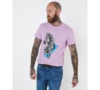 Joe Browns Men's Musical Zebra Graphic T-Shirt, Pink, S