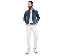 Joe Browns Men's Slim Fit Summer Cream Denim Jeans, Ecru, 34 W/34 L