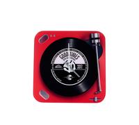Joe Browns Retro Vinyl Record Wall Clock In Red Red One Size