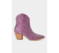Joe Browns Shooting Star Western Ankle Boots In Purple Purple