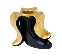 Joe Browns Statement Resin Golden Banana Candle Holder In Black Black One Size