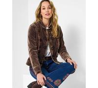 Joe Browns Vintage Velvet Jacket In Chocolate Chocolate