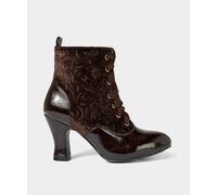 Joe Browns Vintage Winter Ankle Boots In Chocolate Chocolate 6