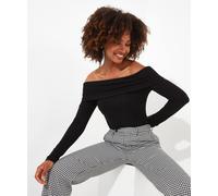 Joe Browns Women's Basic Slim Fit Long Sleeve Bardot Jersey Top
