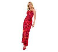 Joe Browns Women's Bold Statement Floral Maxi Dress, Red, 18