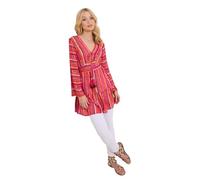 Joe Browns Women's Bold Striped Slim-fit Tunic Shirt