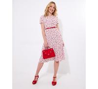 Joe Browns Women's Cherry Print Tie-Waist Midi Dress