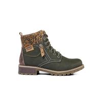 Joe Browns Women's Chic Winter Khaki Ankle Boots, Regular, Brown, UK 3
