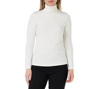 Joe Browns Women's Essentials Super Soft Roll Neck Long Sleeve Top, White, 18
