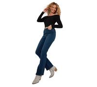 Joe Browns Women's Fashion Classic Long Sleeve Bardot Top, Slim Fit, Black, UK 18