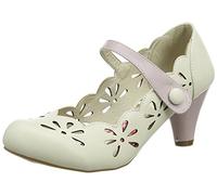 Joe Browns Women's Fit for The Occasion Shoes Closed-Toe Heels, Off-White (Cream), 8 UK