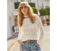 Joe Browns Women's Flared Sleeve Open Knit Jumper