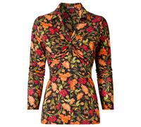 Joe Browns Women's Floral Twist-Front Collared Jersey Top