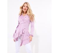 Joe Browns Women's Frilled Hem Embroidered V-Neck Tunic