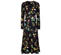 Joe Browns Women's Fruit Print Long Sleeve Midi Jersey Dress