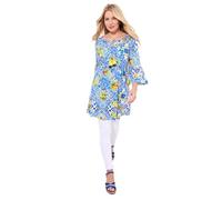 Joe Browns Women's Fruity Tile Print Shirred Waist Tunic