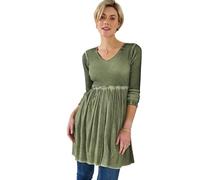 Joe Browns Women's Green Jersey Tunic Top Shirt, 18