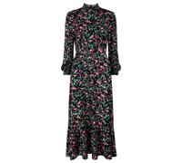 Joe Browns Women's High-Neck Vintage Frill Winter Floral Jersey Midi Dress